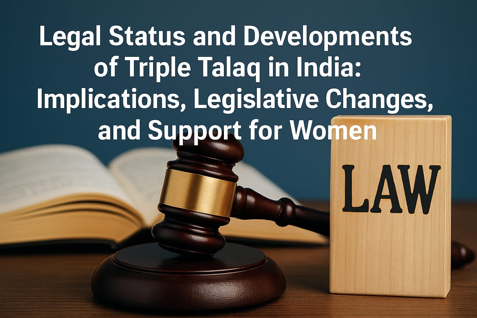 Legal Status and Developments of Triple Talaq in India: Implications, Legislative Changes, and Support for Women