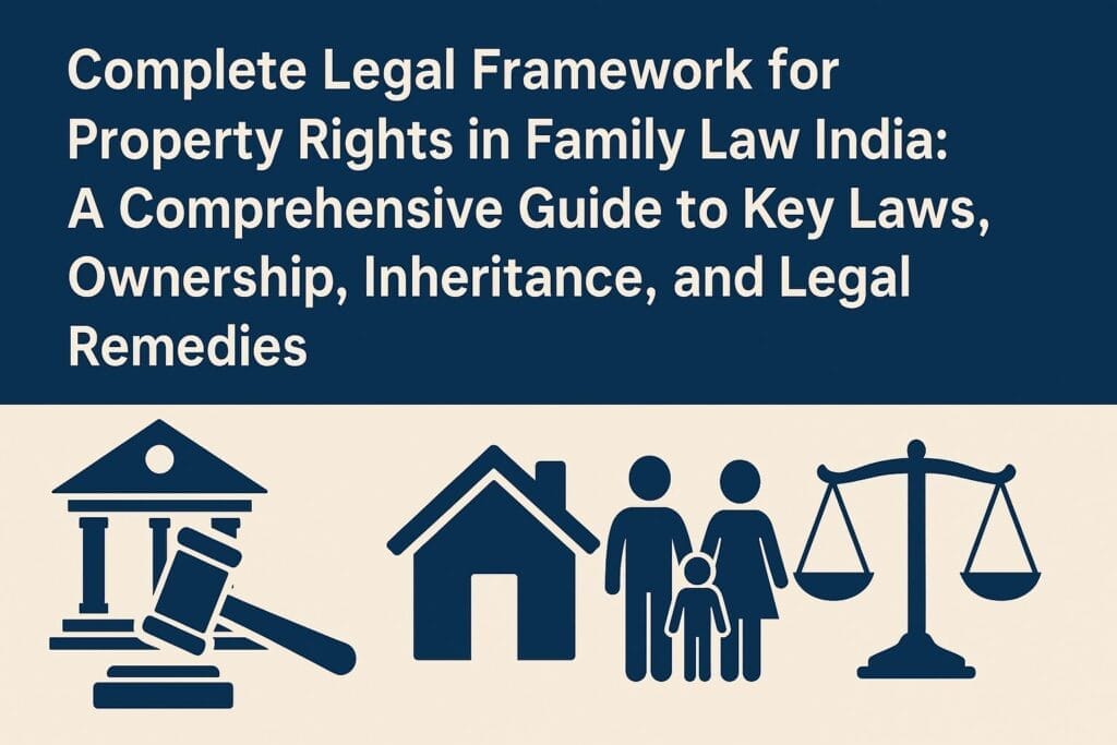 Complete Legal Framework for Property Rights in Family Law India: A Comprehensive Guide to Key Laws, Ownership, Inheritance, and Legal Remedies