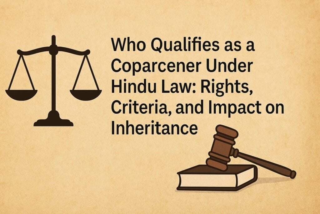 Who Qualifies as a Coparcener Under Hindu Law: Rights, Criteria, and Impact on Inheritance