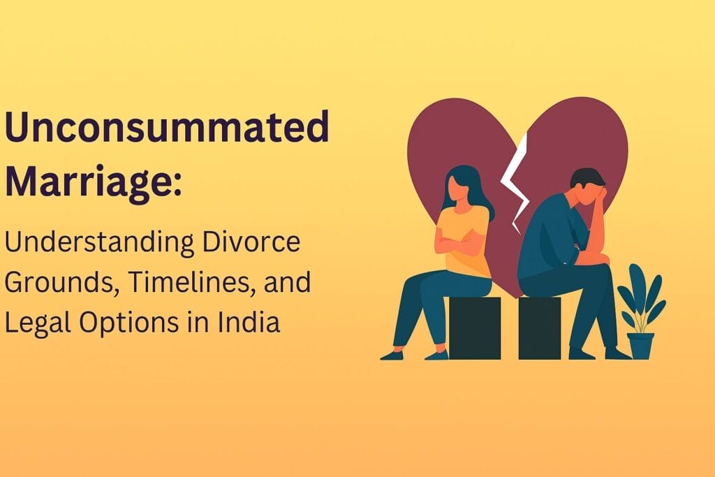 i want blog post pin in 1200*650 pixel size for this topic "Unconsummated Marriage: Understanding Divorce Grounds, Timelines, and Legal Options in India"