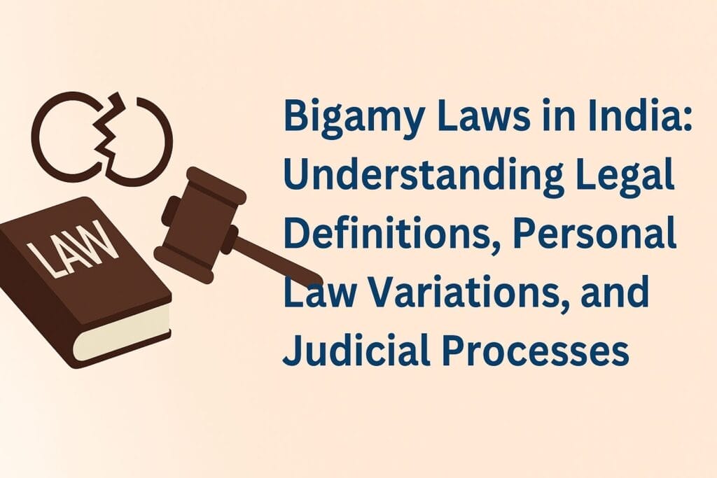 Bigamy Laws in India: Understanding Legal Definitions, Personal Law Variations, and Judicial Processes