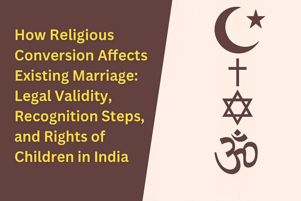 How Religious Conversion Affects Existing Marriage: Legal Validity, Recognition Steps, and Rights of Children in India