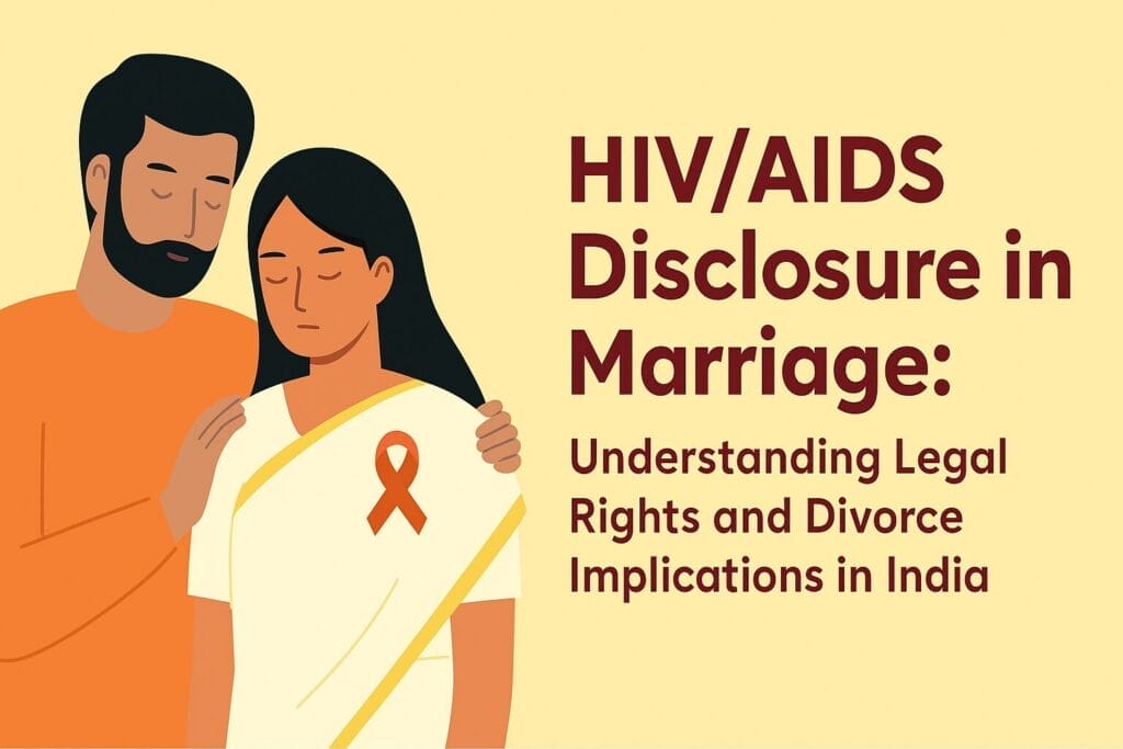 HIV/AIDS Disclosure in Marriage: Understanding Legal Rights and Divorce Implications in India