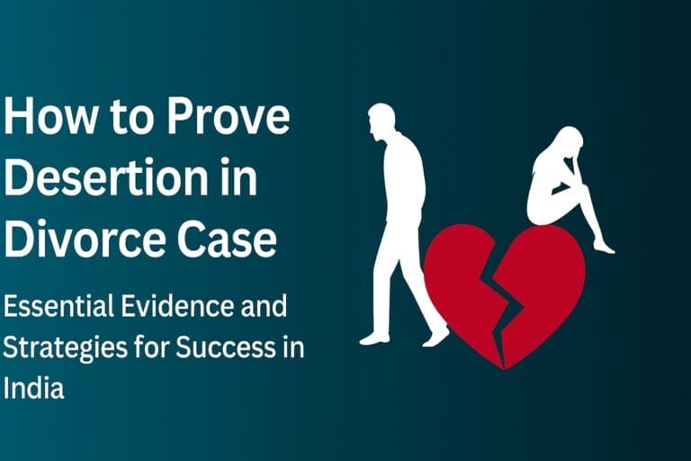 How to Prove Desertion in Divorce Case: Essential Evidence and Strategies for Success in India