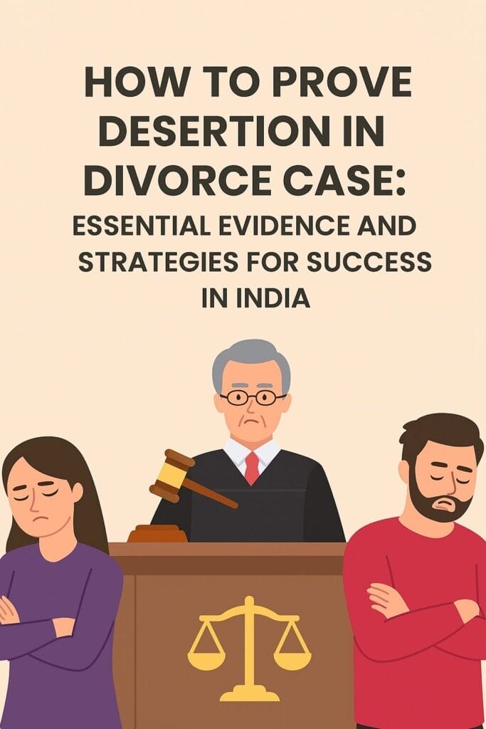 How to Prove Desertion in Divorce Case: Essential Evidence and Strategies for Success in India
