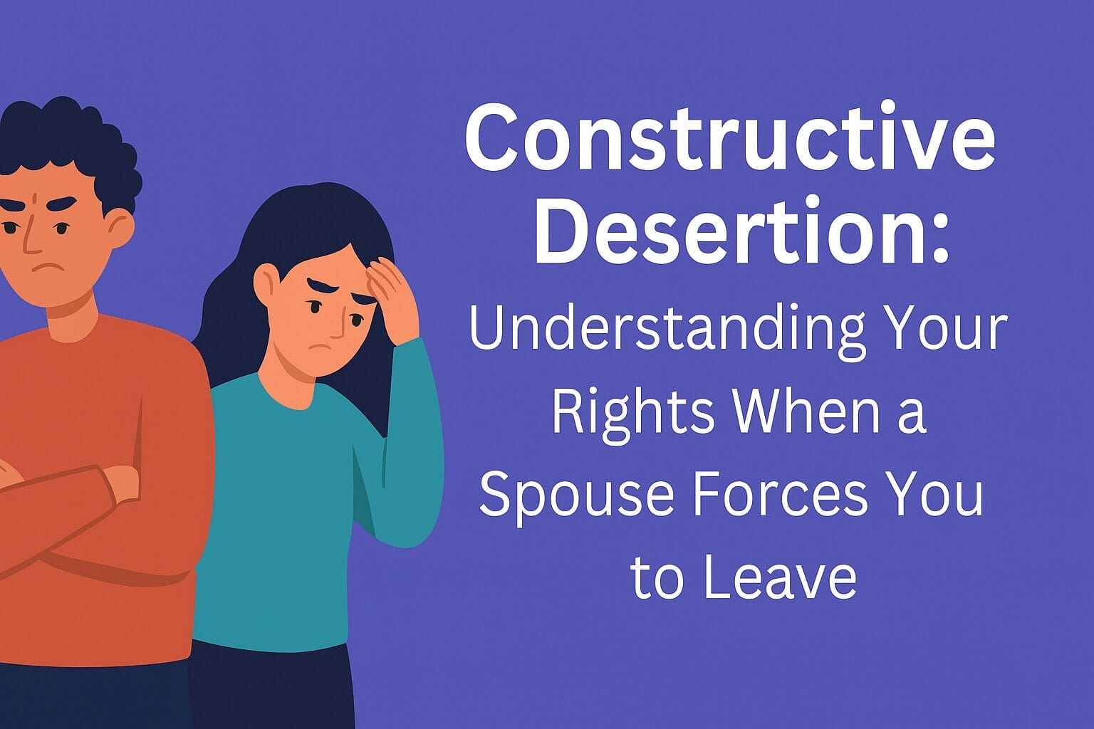 Constructive Desertion: Understanding Your Rights When a Spouse Forces You to Leave