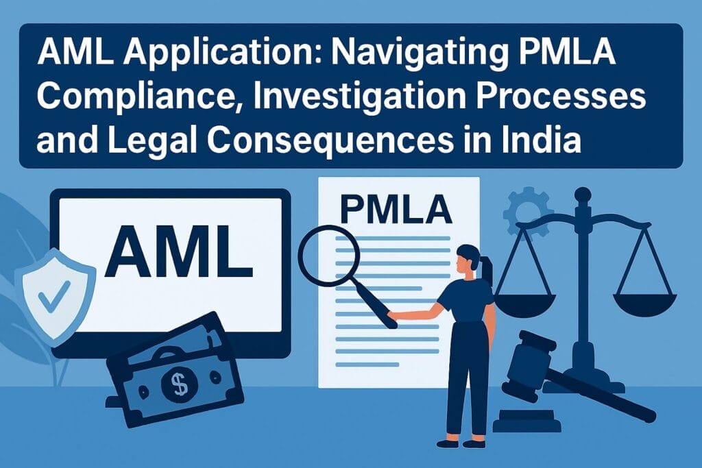 AML Application: Navigating PMLA Compliance, Investigation Processes, and Legal Consequences in India