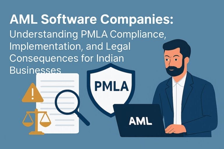 AML Software Companies: Understanding PMLA Compliance, Implementation, and Legal Consequences for Indian Businesses
