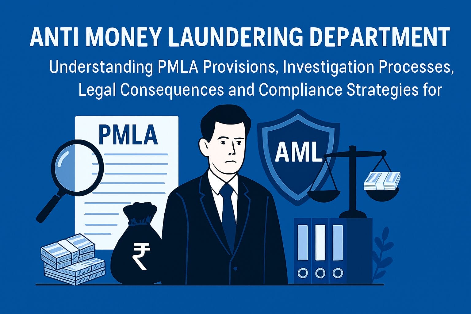 Anti Money Laundering Department: Understanding PMLA Provisions, Investigation Processes, Legal Consequences, and Compliance Strategies for Businesses in India