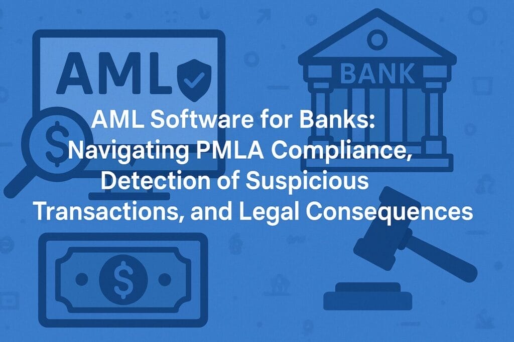 AML Software for Banks: Navigating PMLA Compliance, Detection of Suspicious Transactions, and Legal Consequences