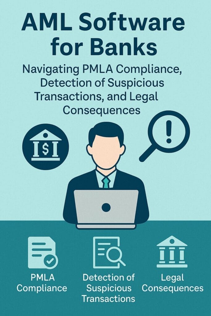 AML Software for Banks: Navigating PMLA Compliance, Detection of Suspicious Transactions, and Legal Consequences
