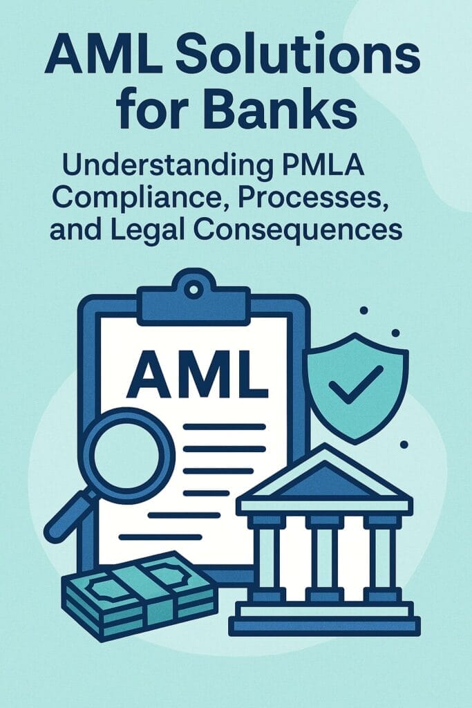 AML Solutions for Banks: Understanding PMLA Compliance, Processes, and Legal Consequences