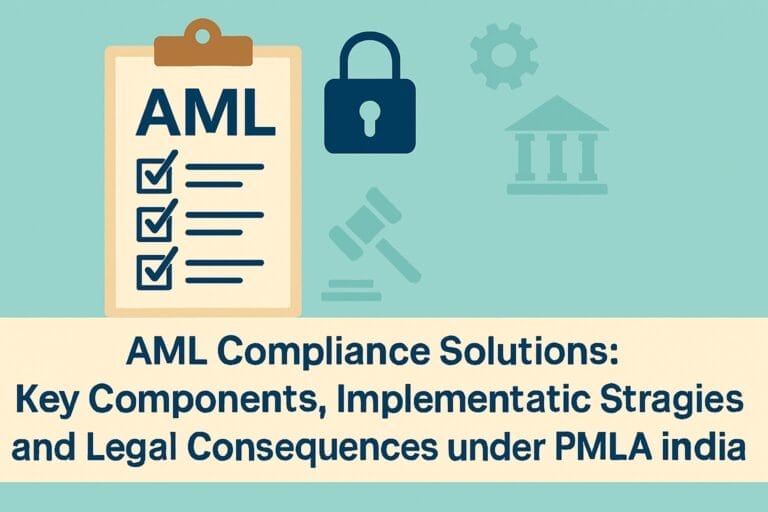 AML Compliance Solutions: Key Components, Implementation Strategies, and Legal Consequences under PMLA in India