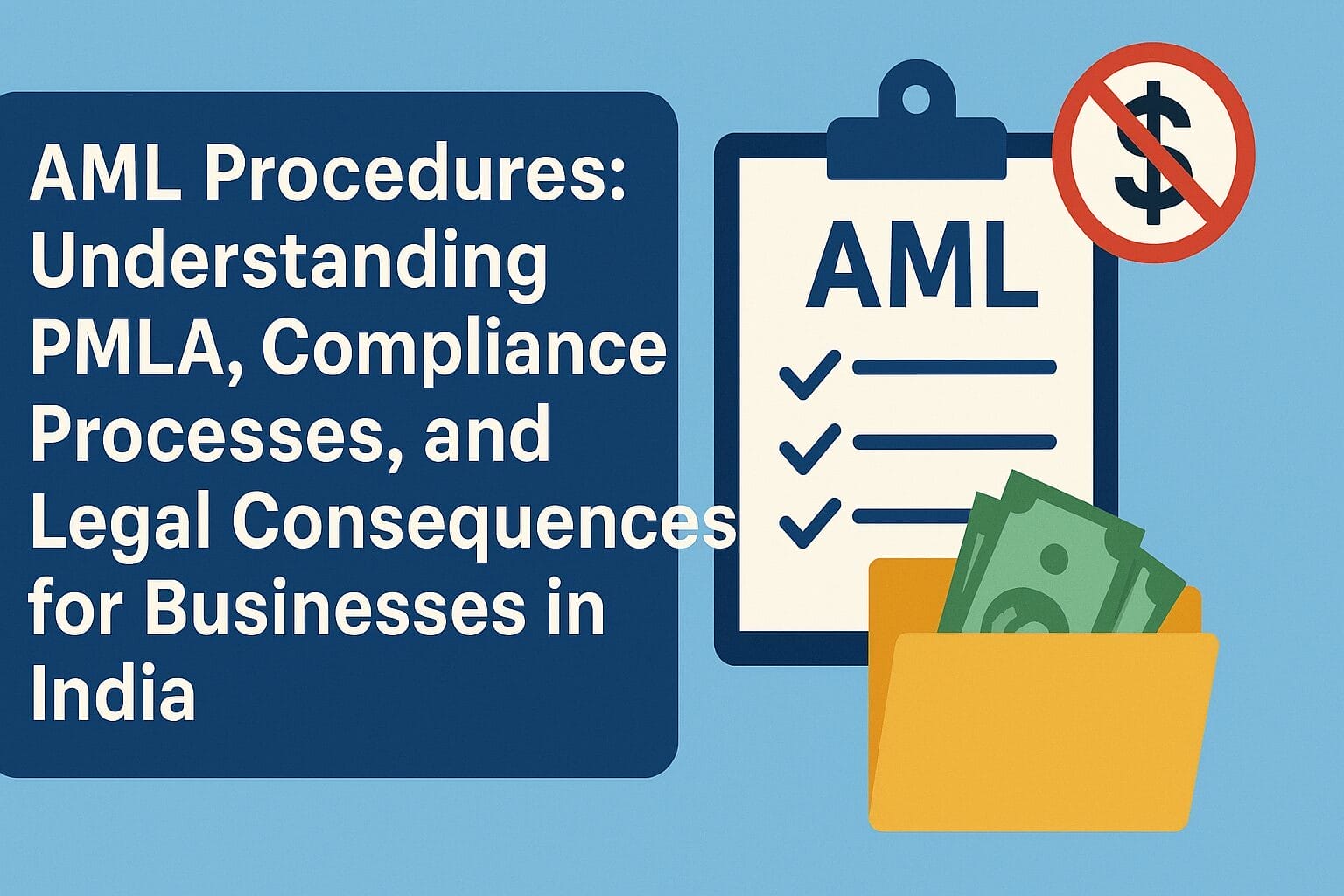 AML Procedures: Understanding PMLA, Compliance Processes, and Legal Consequences for Businesses in India