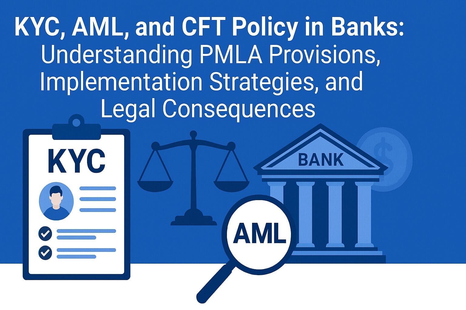 KYC, AML, and CFT Policy in Banks: Understanding PMLA Provisions, Implementation Strategies, and Legal Consequences
