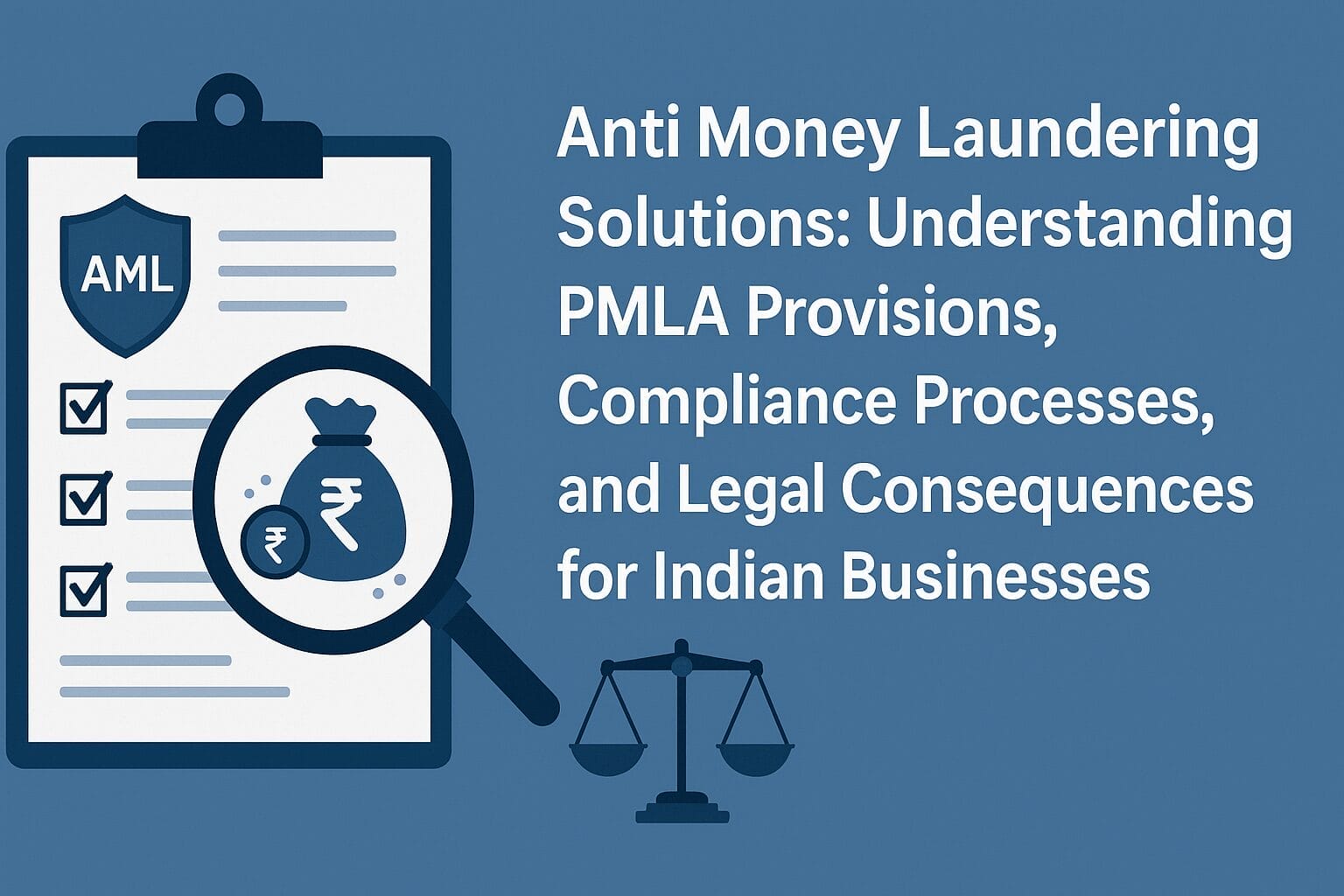 Anti Money Laundering Solutions: Understanding PMLA Provisions, Compliance Processes, and Legal Consequences for Indian Businesses