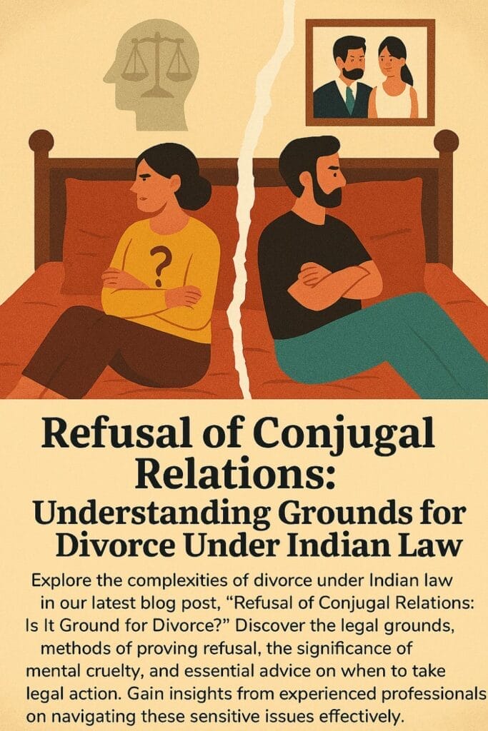 Refusal of Conjugal Relations: Understanding Grounds for Divorce Under Indian Law