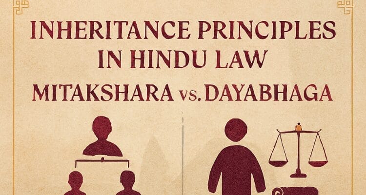 Inheritance Principles in Mitakshara vs. Dayabhaga Schools Under Hindu Law: Key Differences, Rights of Female Heirs, and Legal Guidance for Families